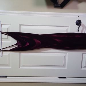 Merlot Midi Evening Dress